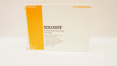 Smith&Nephew 59482400 Solosite Wound Gel Dressing 4-Ply 4 x 4inch (x) - Box of 7